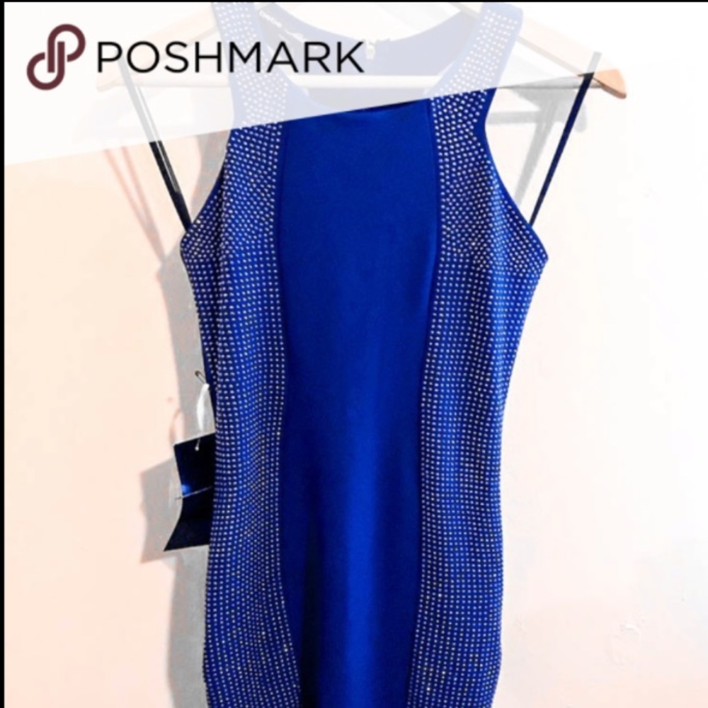 Bebe Rhinestone Dress